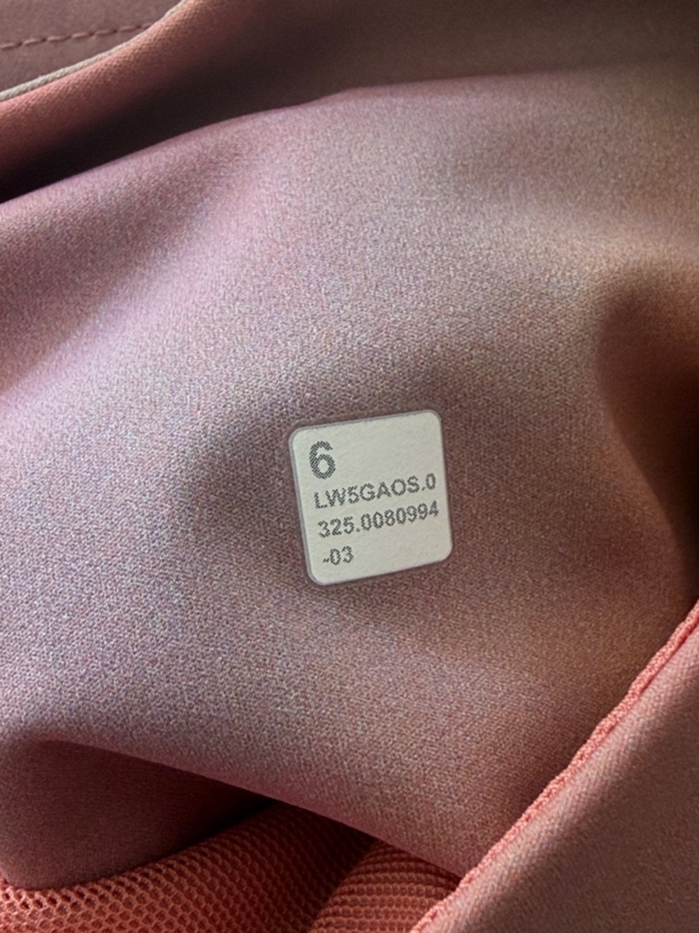 Lululemon Fast & Free HR 28” 5 Pocket Tights Leggings Sz 6 Chroma Drift Multi! - Picture 8 of 8